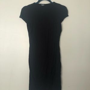 Joe & Elle Bodycon Black dress SZ M knee length
